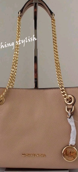 Michael kors purse- oyster color